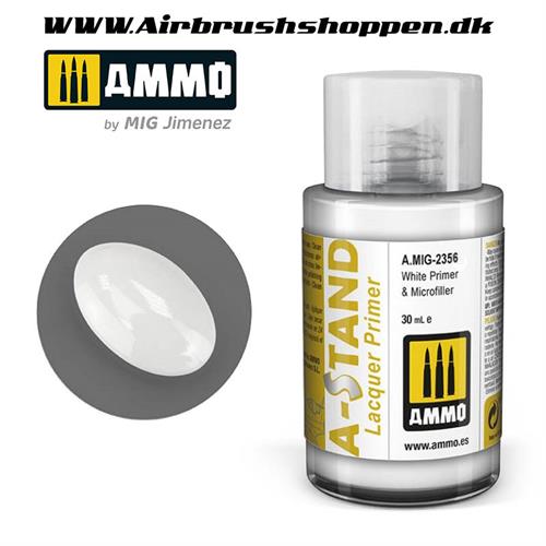 A.MIG 2356 White Gloss Primer   A-Stand paint 30 ml